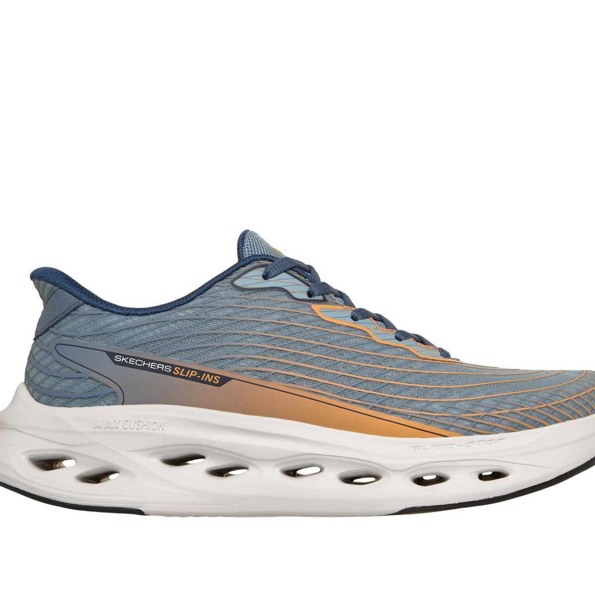 SKECHERS - Zapatillas Hombre Slipins GlideStep Sapphire Celeste Skechers