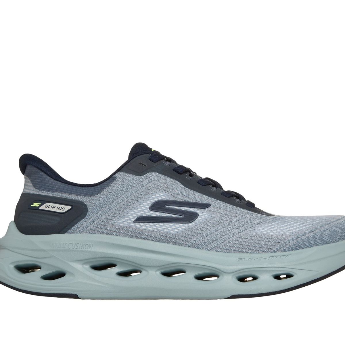 SKECHERS - Zapatillas Hombre Slip-ins Max-C Glide-Step Celeste Skechers