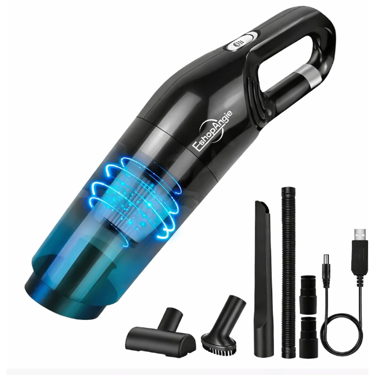 GENERICO - Aspiradora De Mano Portátil 12v Para Auto Casa Recargable