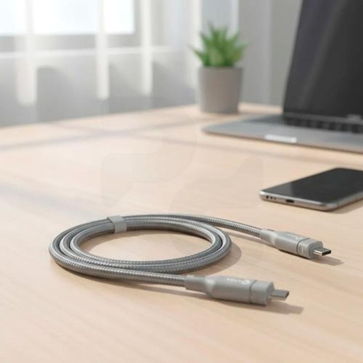GYRUX - Cable Gyrux USB-C a USB-C 100W 1,5 m - Carga Rápida PD