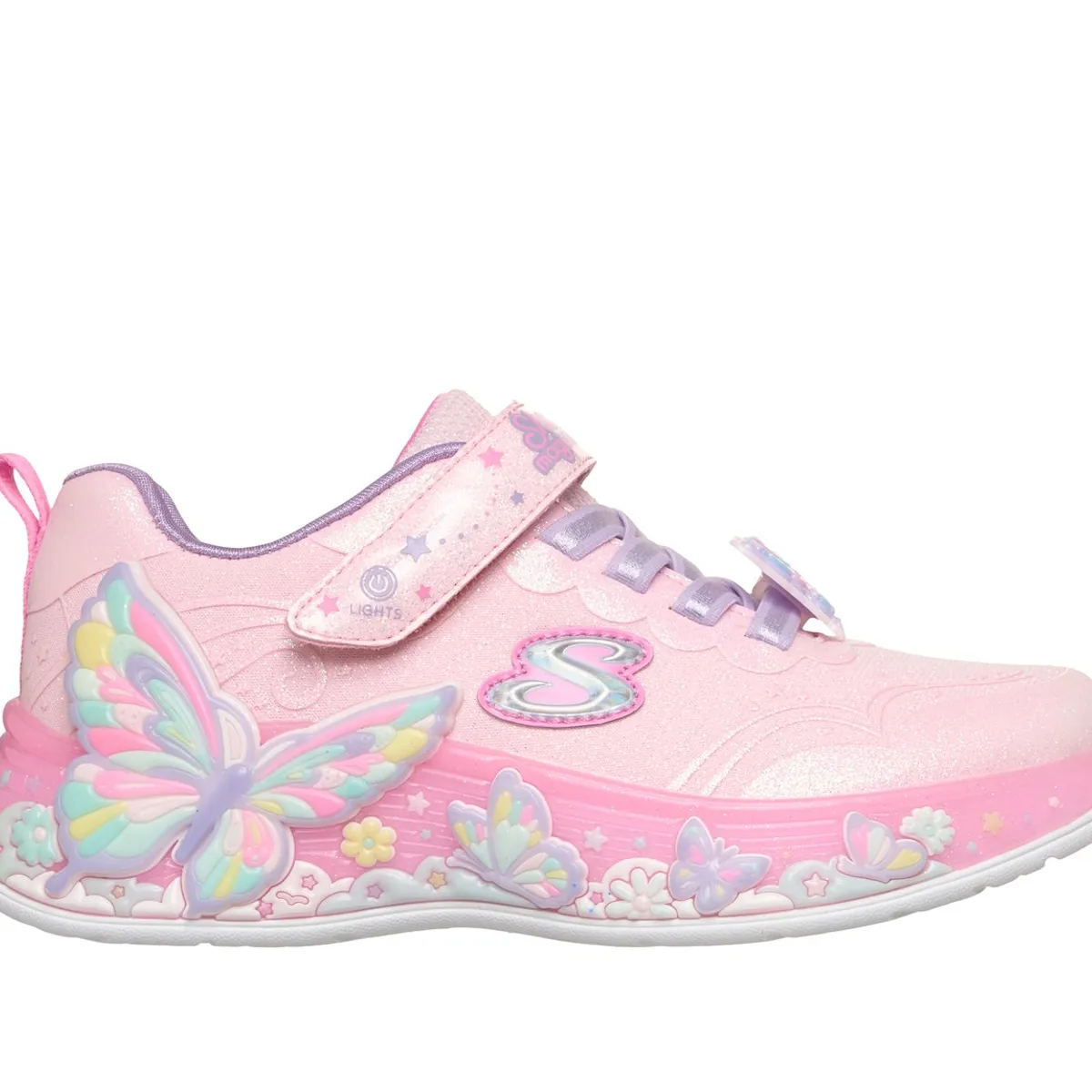 SKECHERS - Zapatillas Niña Butterfly Bliss Rosado Skechers