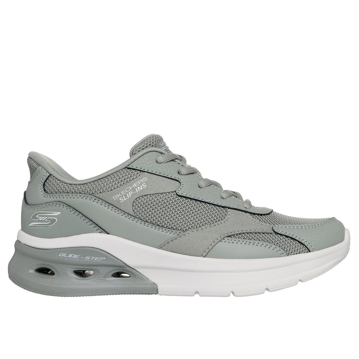 SKECHERS - Zapatillas Mujer Slip-ins Bobs AWaves20 NY Verde O Skechers