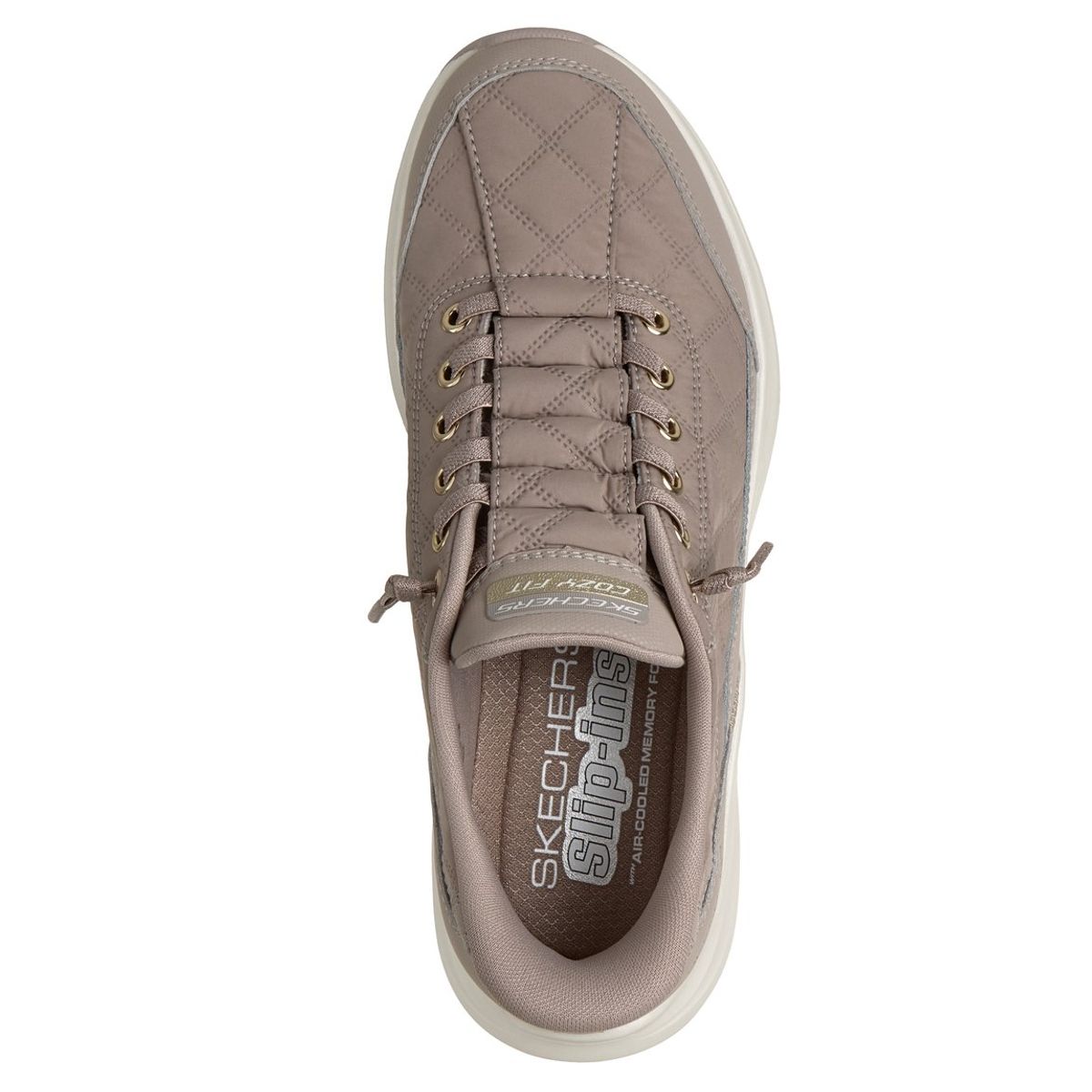 SKECHERS - Zapatillas Mujer Slip-ins ContourFoam Golden H Gris Skechers