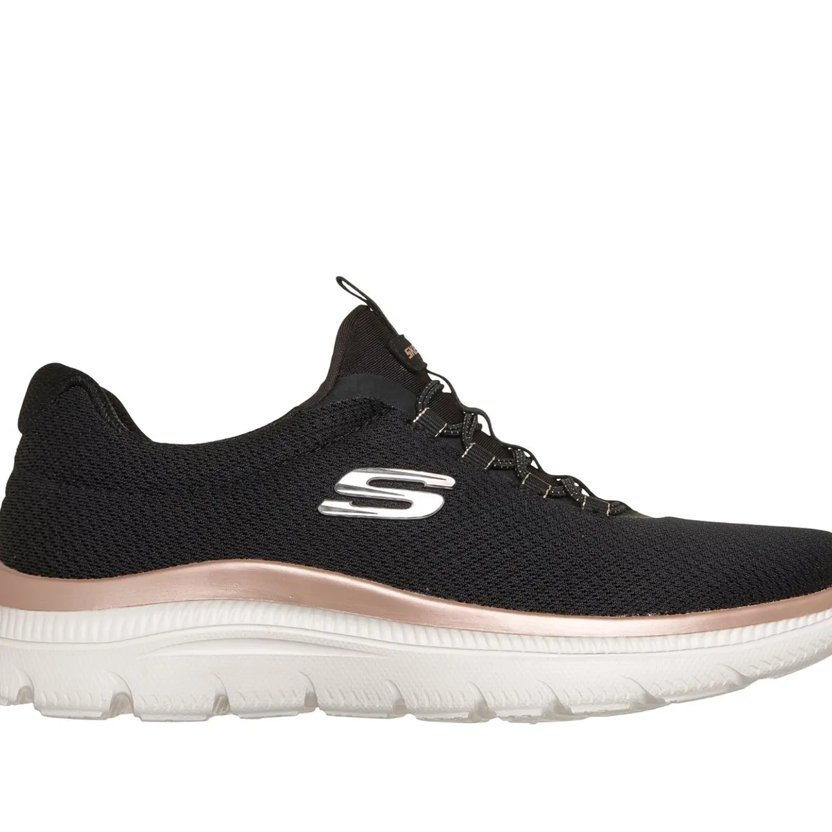 SKECHERS - Zapatillas Mujer Summits Plus Golden Drift Negro Skechers