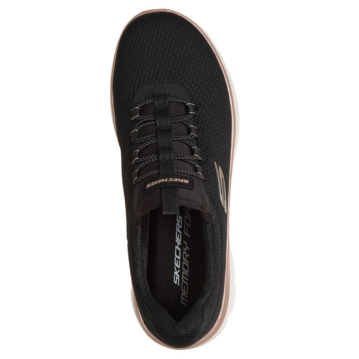SKECHERS - Zapatillas Mujer Summits Plus Golden Drift Negro Skechers