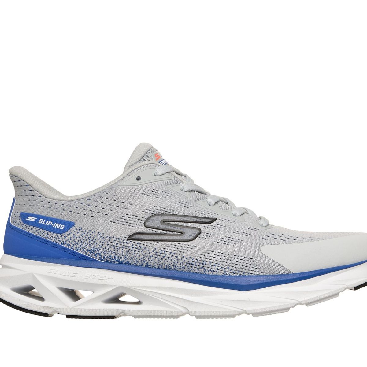 SKECHERS - Zapatillas Hombre Slip-ins Glide-Step Vortex Gris Skechers