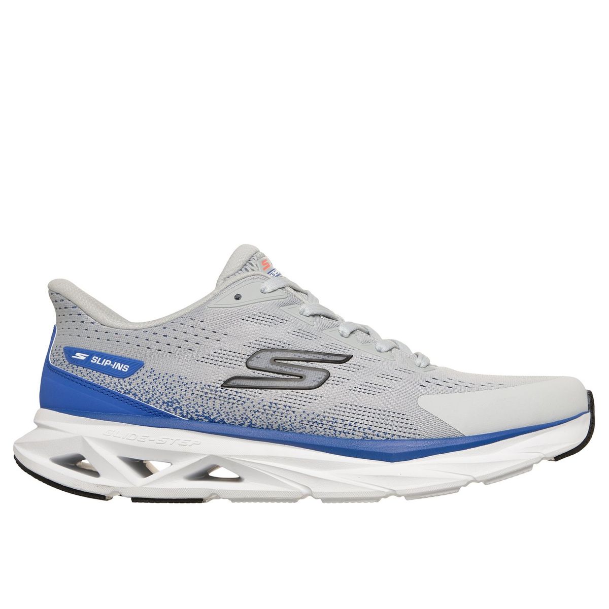 SKECHERS - Zapatillas Hombre Slip-ins Glide-Step Vortex Gris Skechers