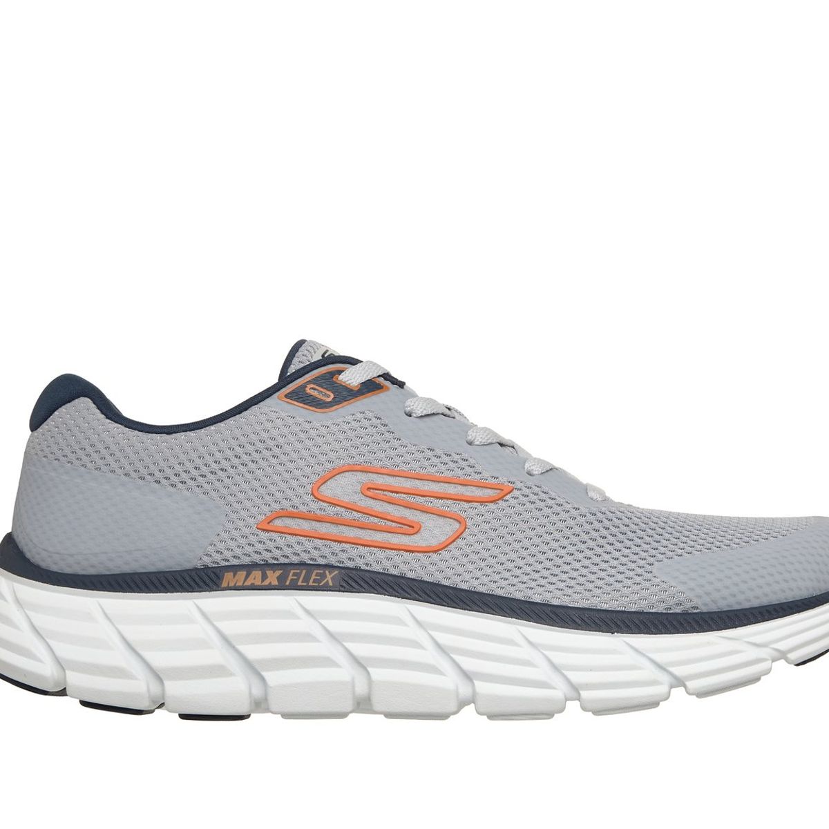 SKECHERS - Zapatillas Hombre Max Flex Gris Skechers
