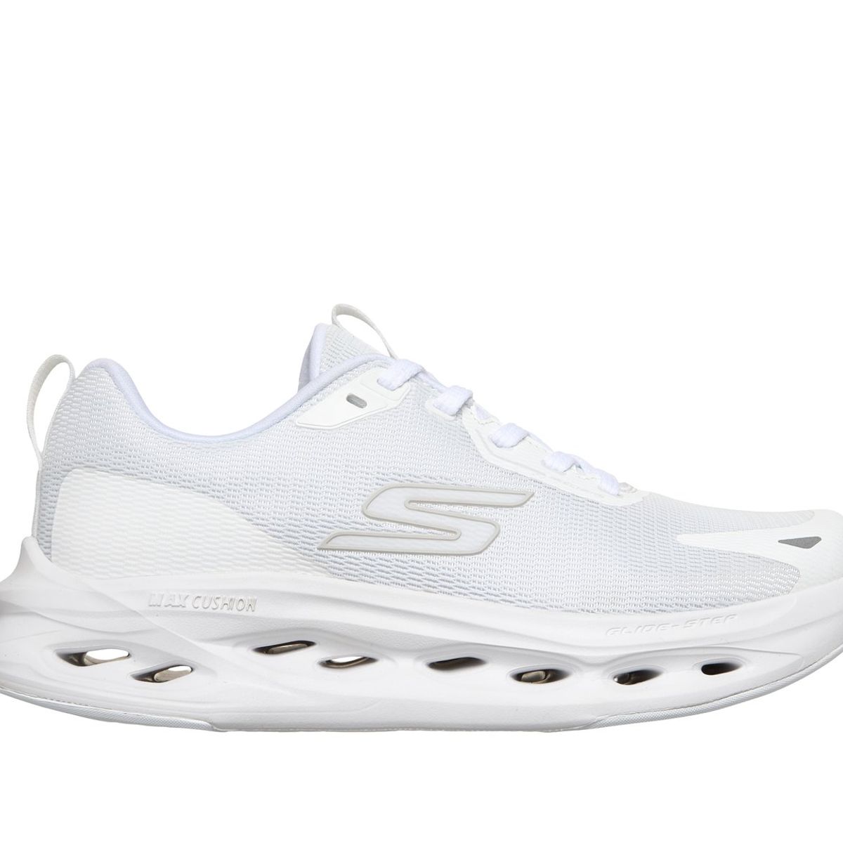 SKECHERS - Zapatillas Mujer Max Cushioning Glide-Step Blanco Skechers