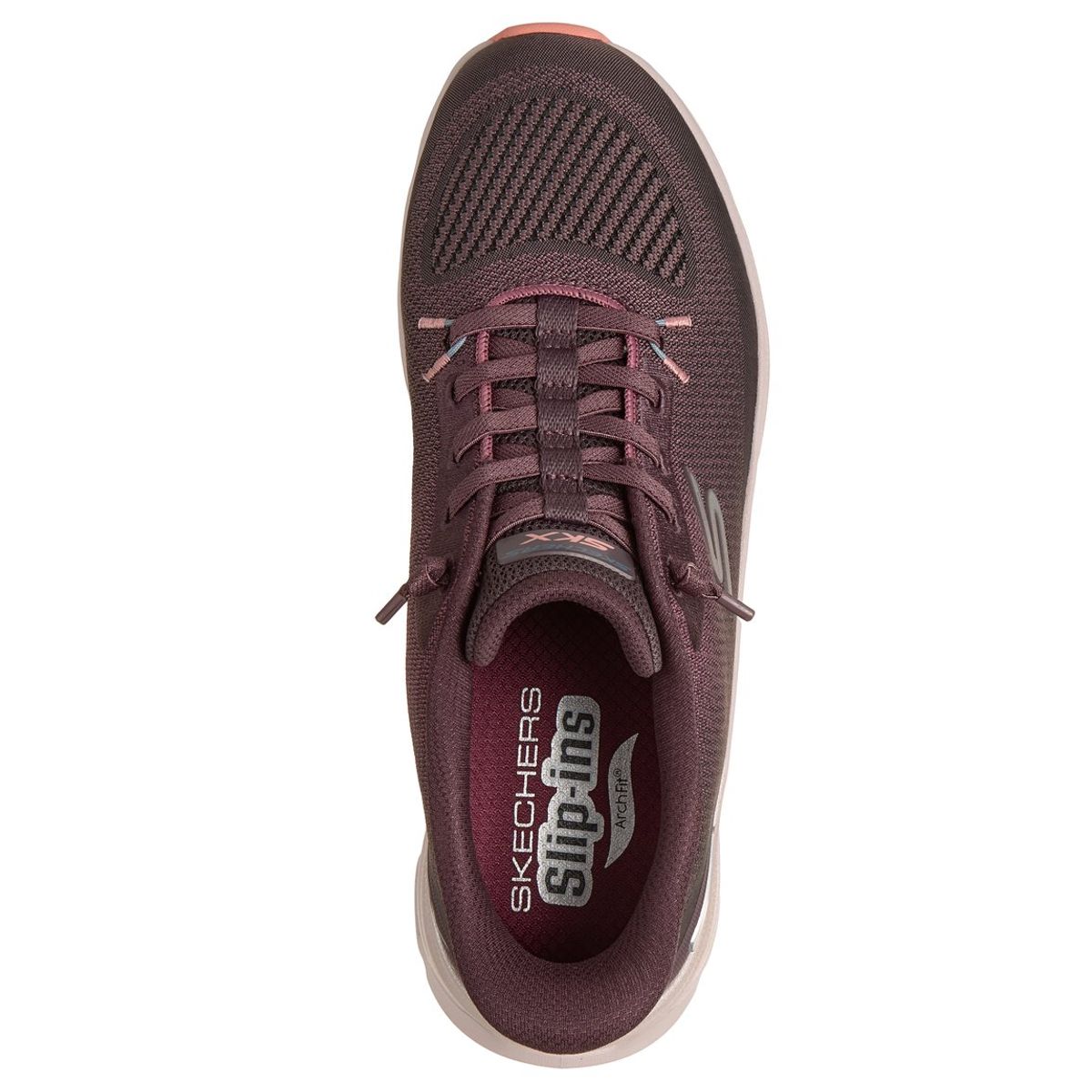 SKECHERS - Zapatillas Mujer Slip-ins Glide-Step Pro Burdeo Skechers