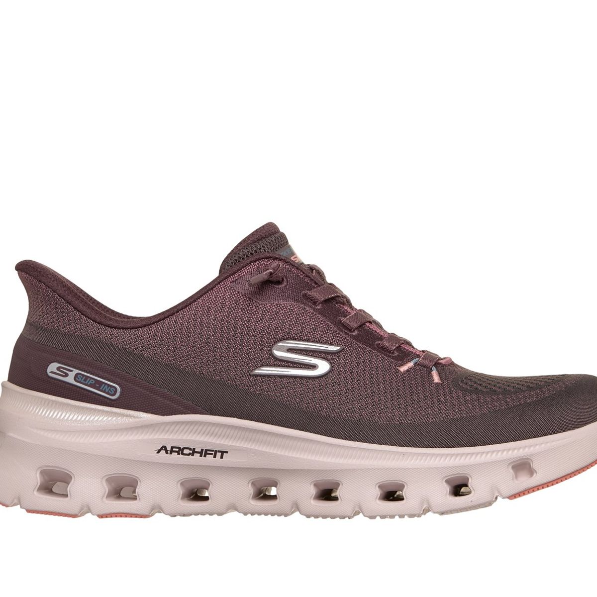 SKECHERS - Zapatillas Mujer Slip-ins Glide-Step Pro Burdeo Skechers