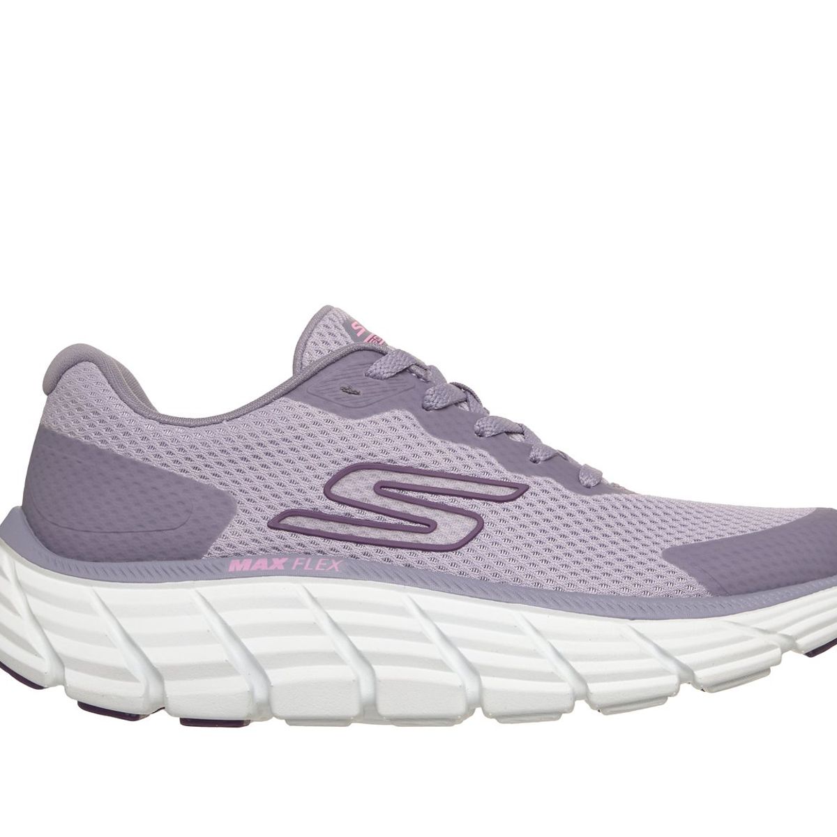 SKECHERS - Zapatillas Mujer Max Flex Lavanda Skechers