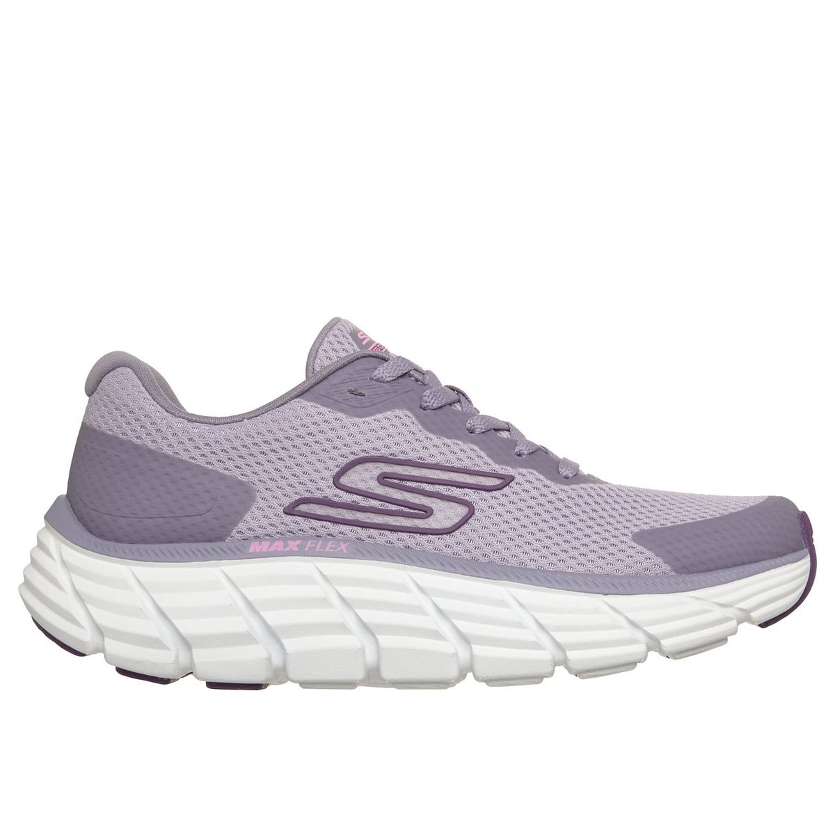 SKECHERS - Zapatillas Mujer Max Flex Lavanda Skechers