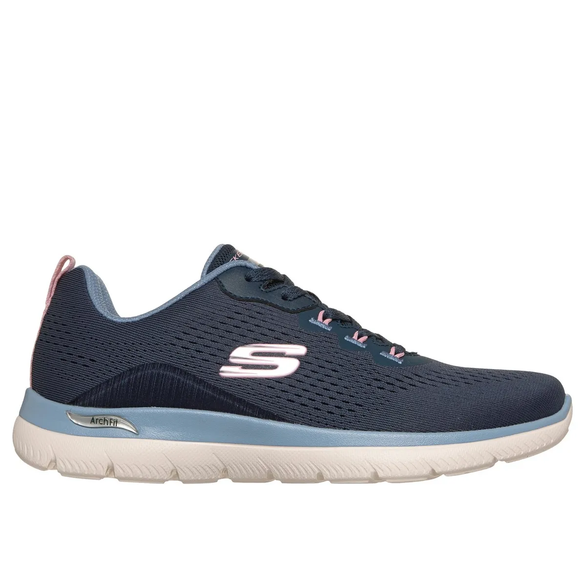 SKECHERS - Zapatillas Mujer Arch Fit Summits Azul Skechers
