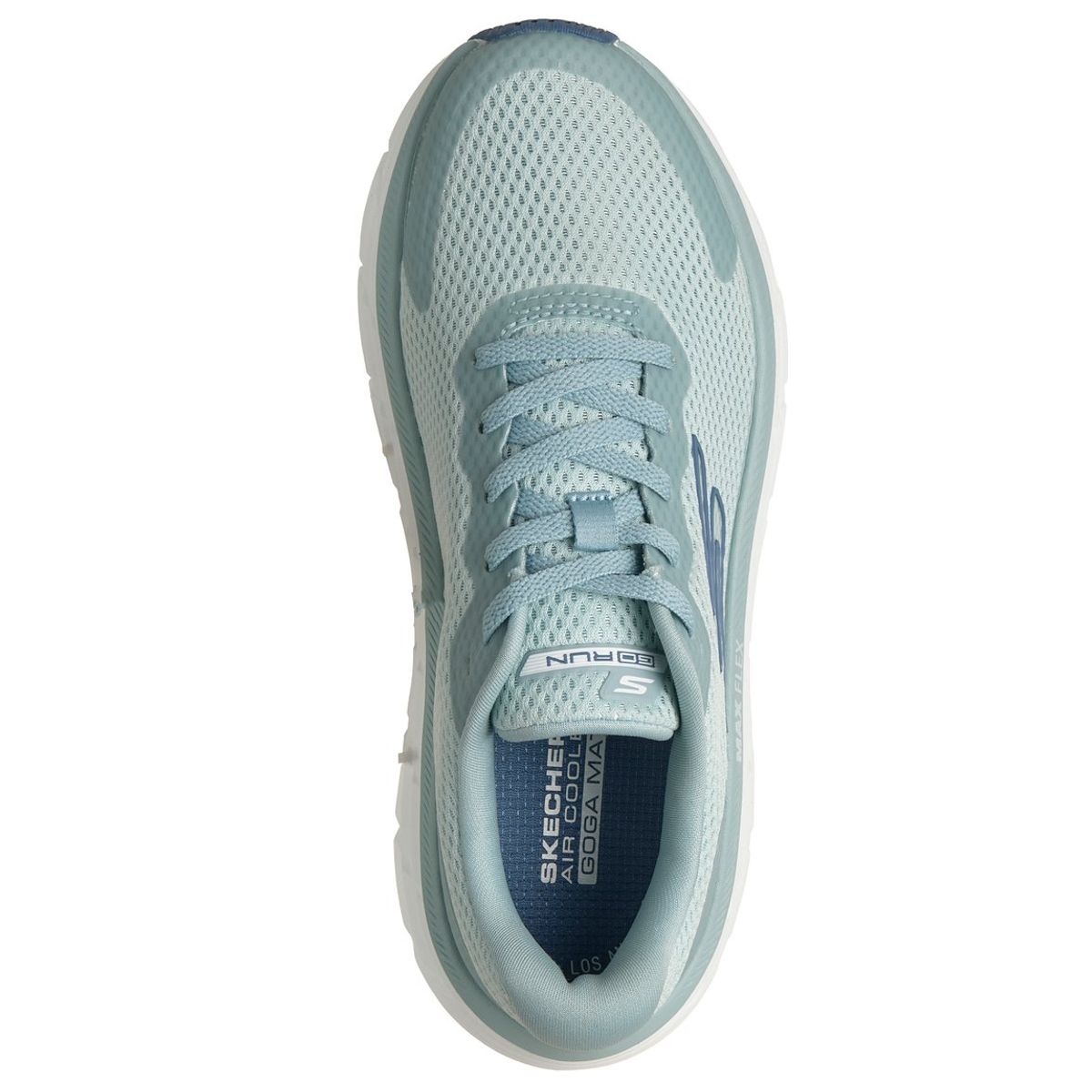 SKECHERS - Zapatillas Mujer Max Flex Gris Skechers