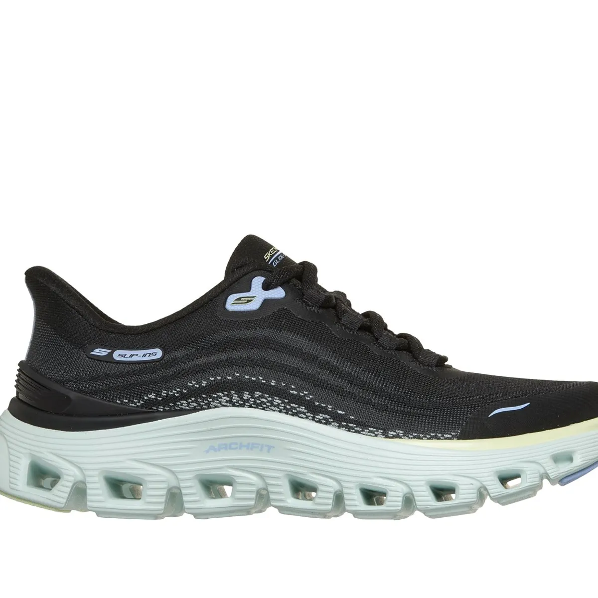 SKECHERS - Zapatillas Mujer Slip-ins AF Glide-Step Wave Negro Skechers