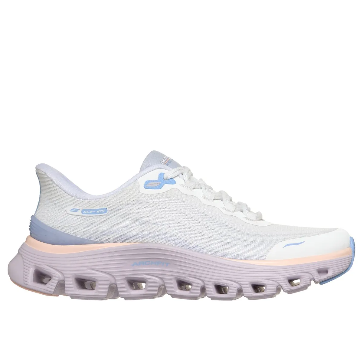 SKECHERS - Zapatillas Mujer Slip-ins AF Glide-Step Wave Blanco Skechers