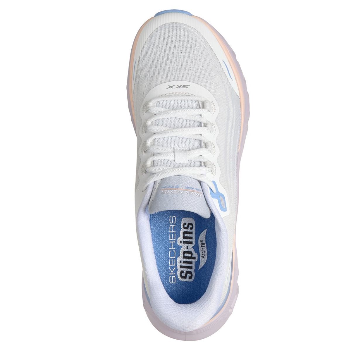 SKECHERS - Zapatillas Mujer Slip-ins AF Glide-Step Wave Blanco Skechers