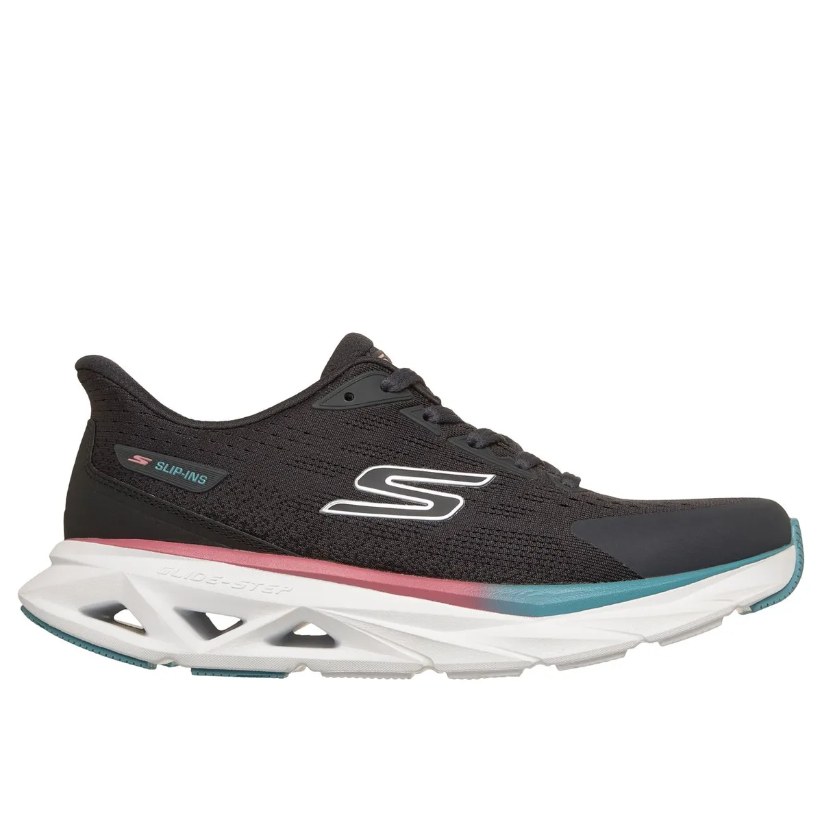 SKECHERS - Zapatillas Mujer Slip-ins Glide-Step Vortex Negro Skechers