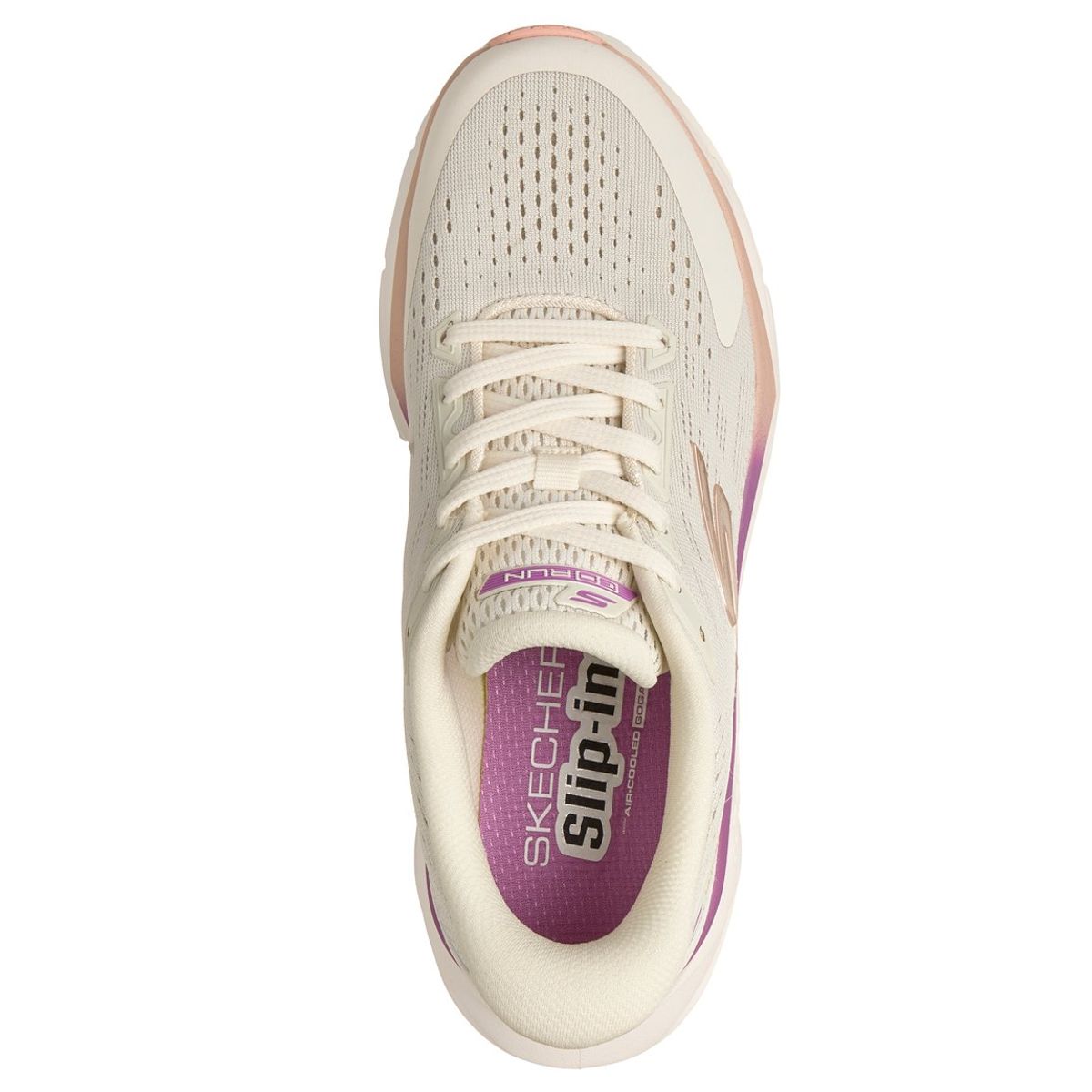 SKECHERS - Zapatillas Mujer Slip-ins Glide-Step Vortex Beige Skechers