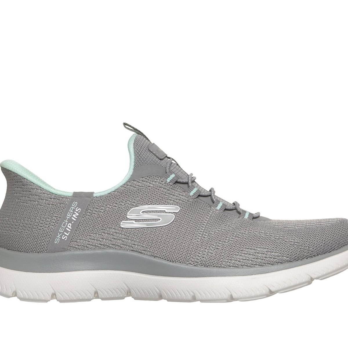 SKECHERS - Zapatillas Mujer Slip-ins Summits Dream Chaser Gris Skechers