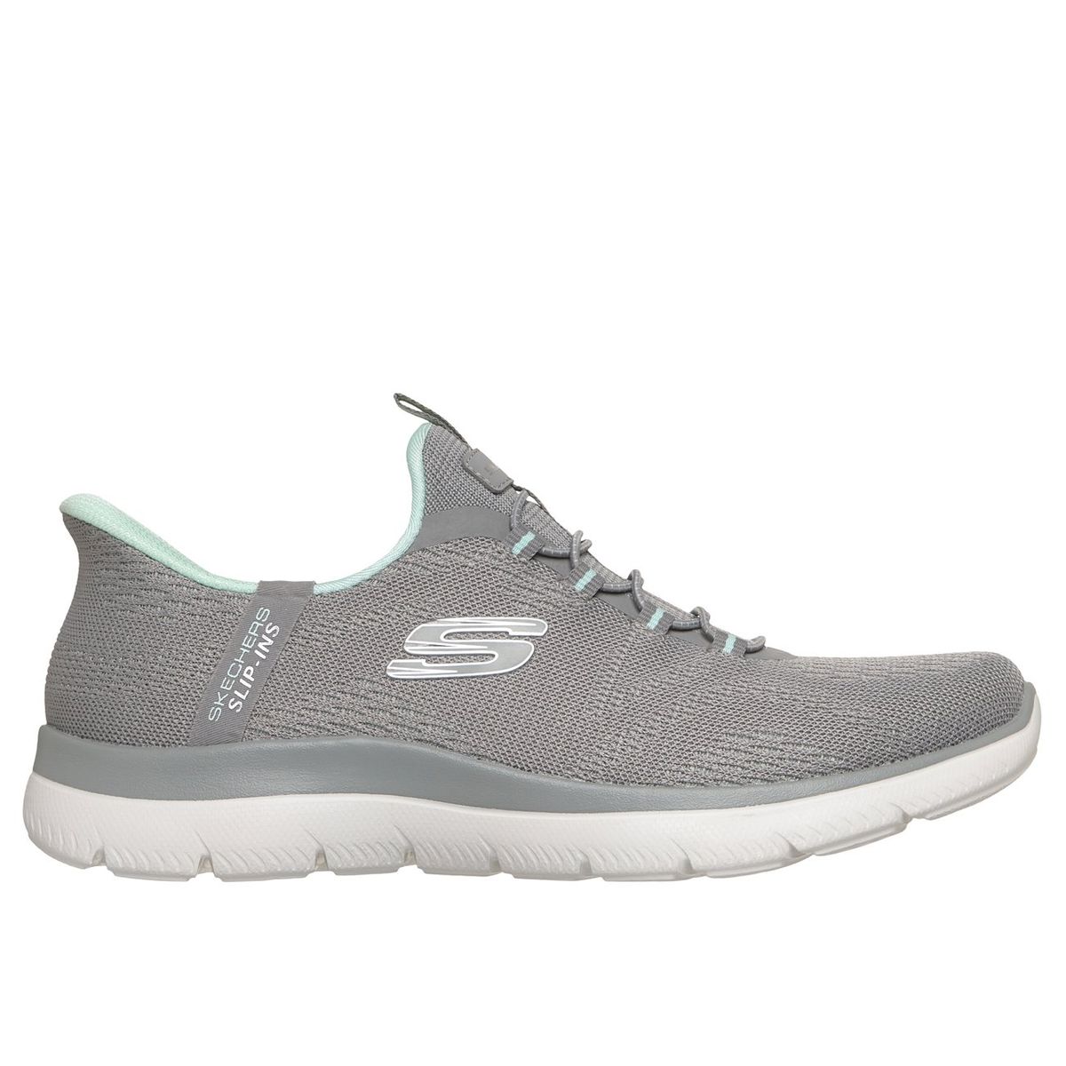 SKECHERS - Zapatillas Mujer Slip-ins Summits Dream Chaser Gris Skechers