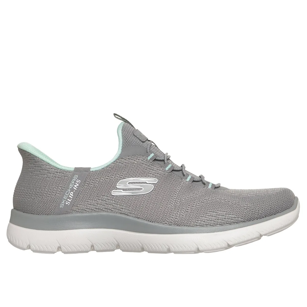 SKECHERS - Zapatillas Mujer Slip-ins Summits Dream Chaser Gris Skechers