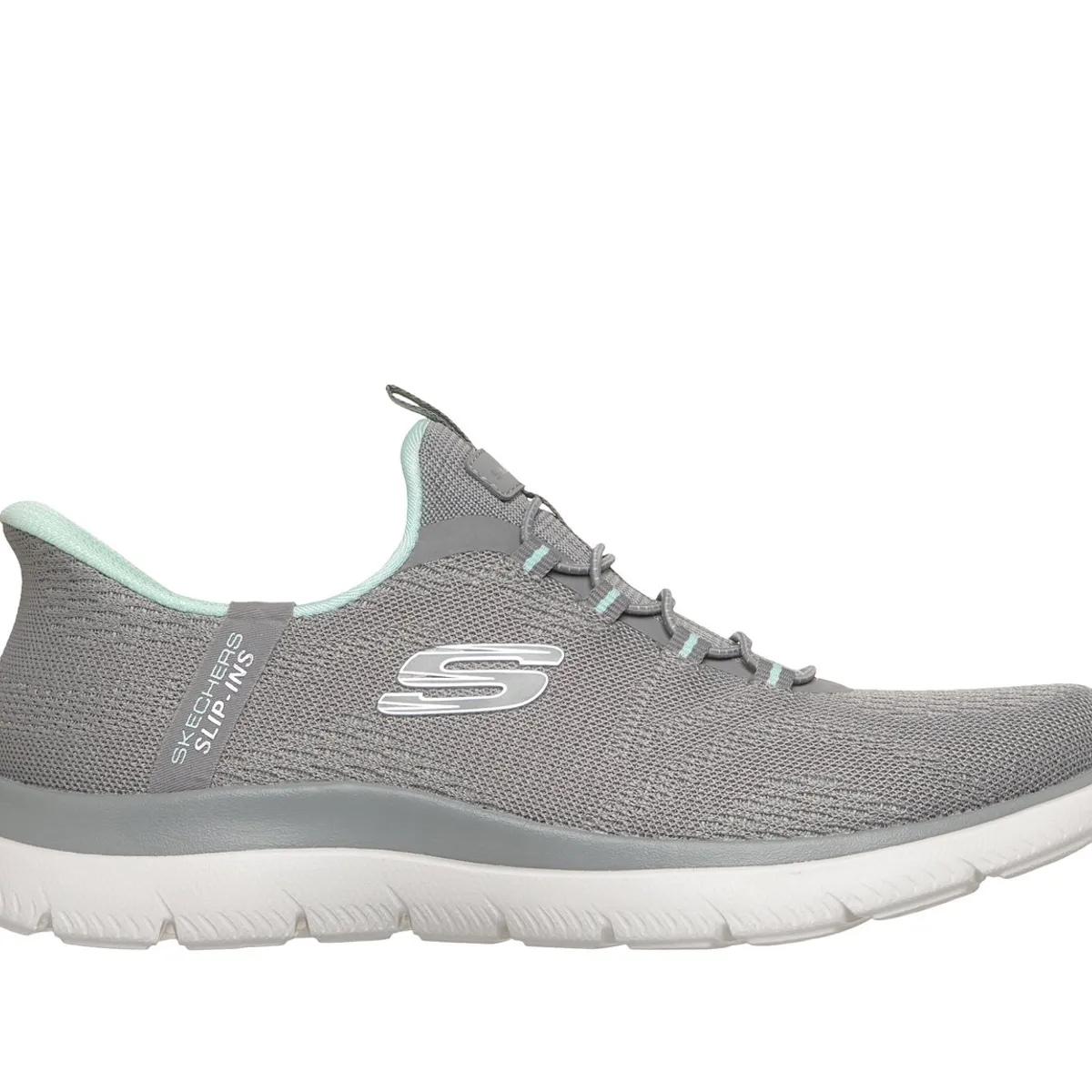 SKECHERS - Zapatillas Mujer Slip-ins Summits Dream Chaser Gris Skechers