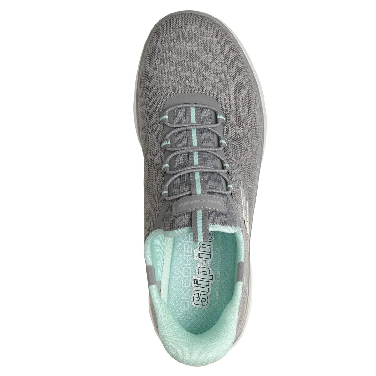SKECHERS - Zapatillas Mujer Slip-ins Summits Dream Chaser Gris Skechers