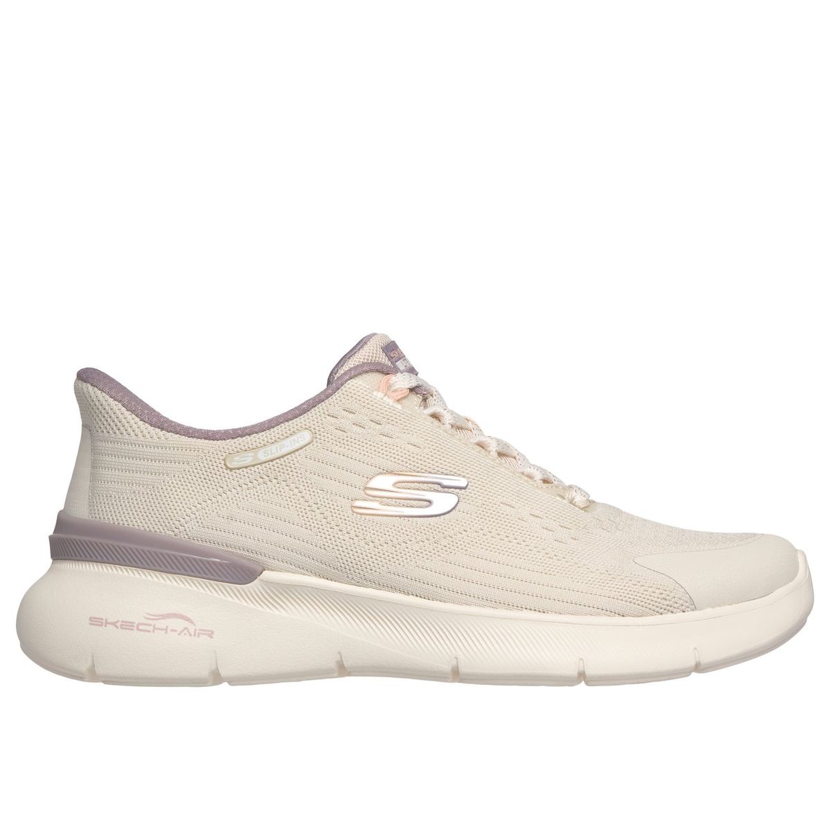 SKECHERS - Zapatillas Mujer Slip-ins Skech Air D 20 Beige Skechers
