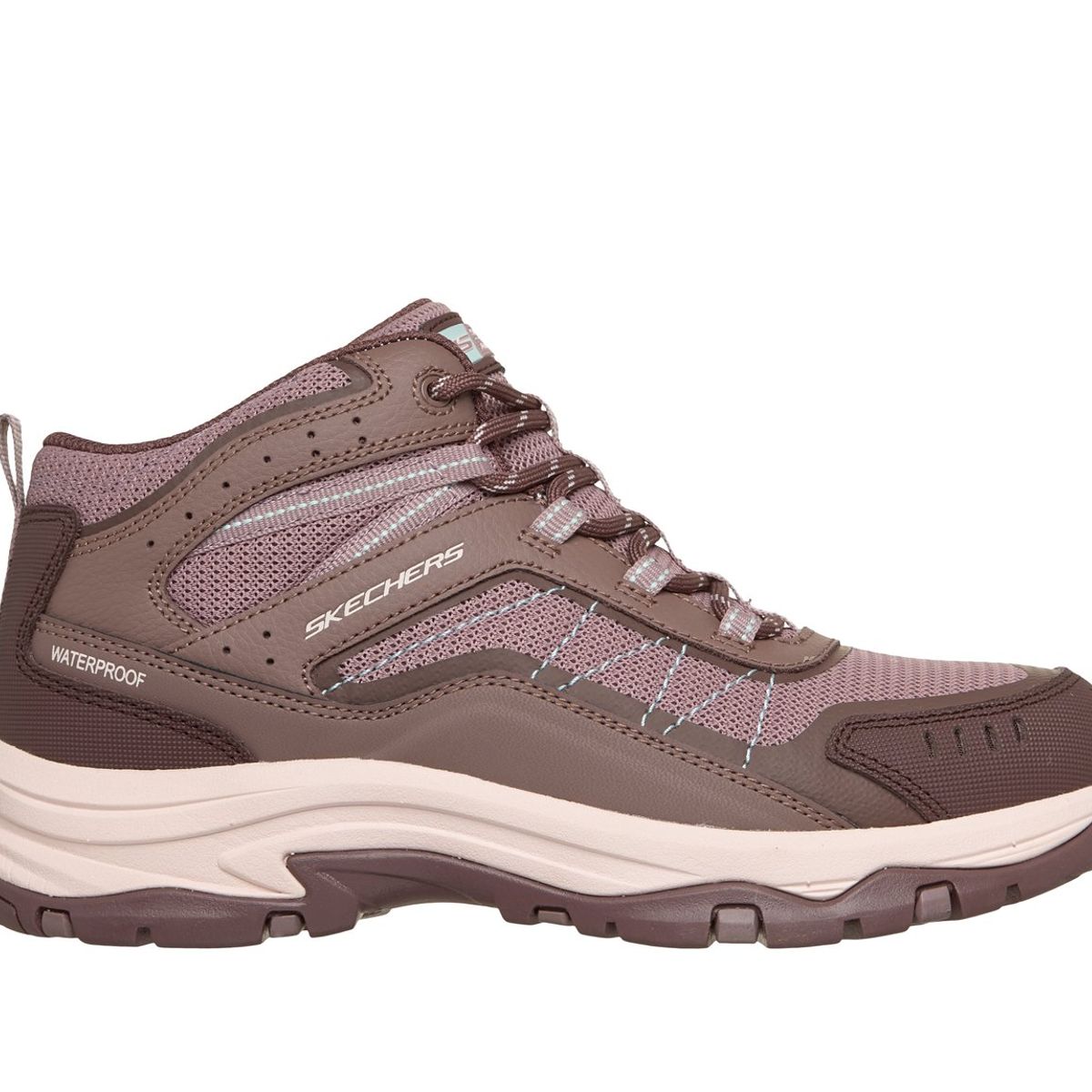 SKECHERS - Zapatillas Mujer Trego Malva Skechers