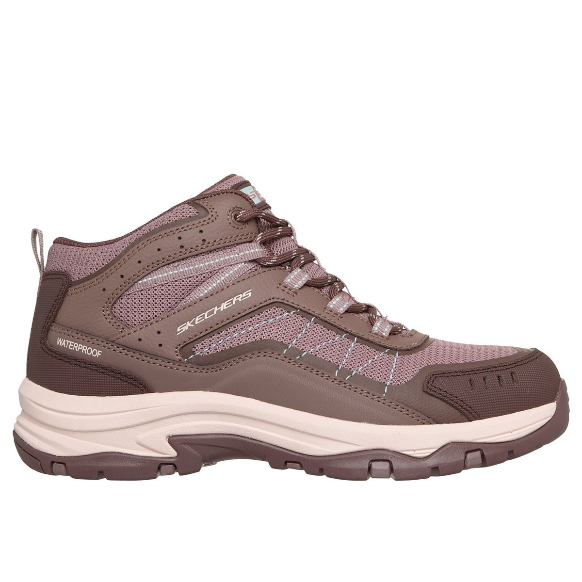 SKECHERS - Zapatillas Mujer Trego Malva Skechers