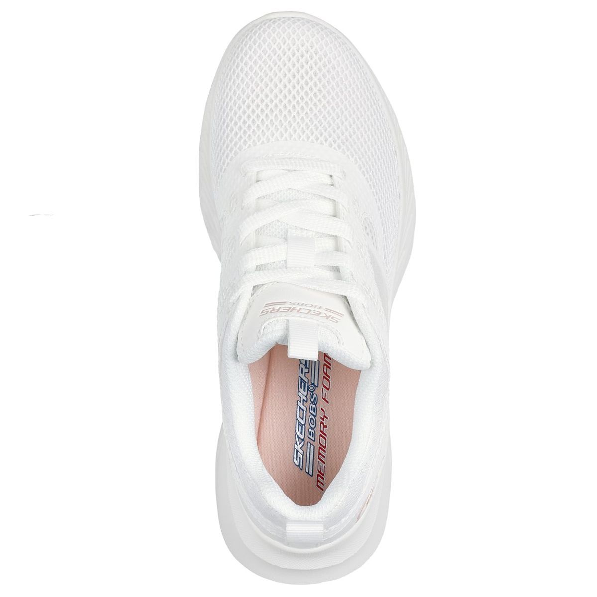 SKECHERS - Zapatillas Mujer BobsChaos Hi Dazzling Glint Blanco Skechers