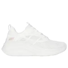 SKECHERS - Zapatillas Mujer BobsChaos Hi Dazzling Glint Blanco