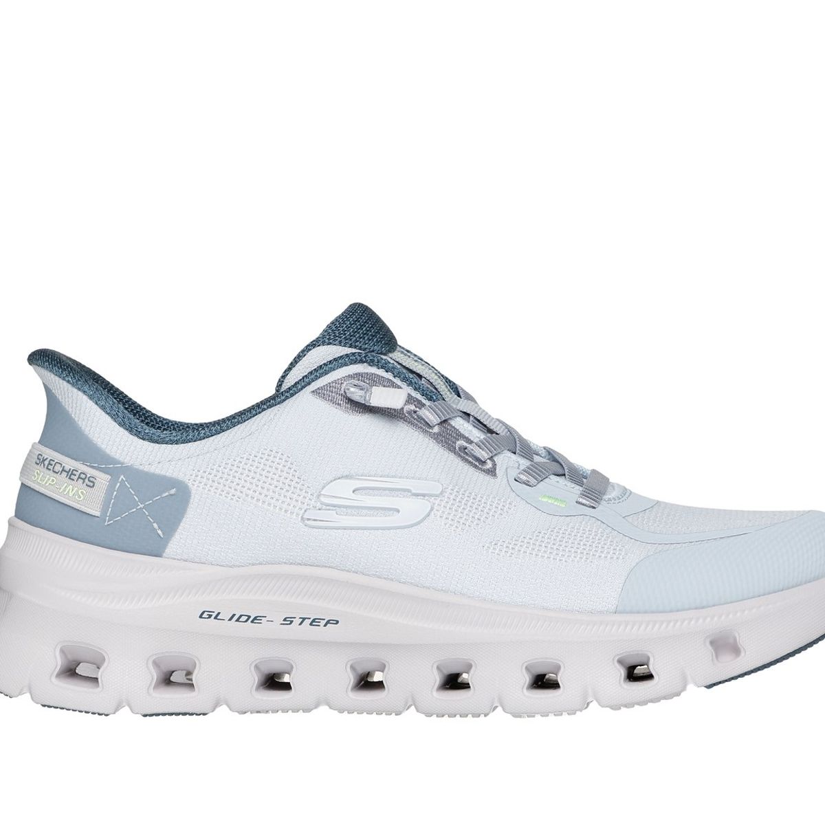 SKECHERS - Zapatillas Mujer Slip-ins Glide-Step Pro PM Celeste Skechers