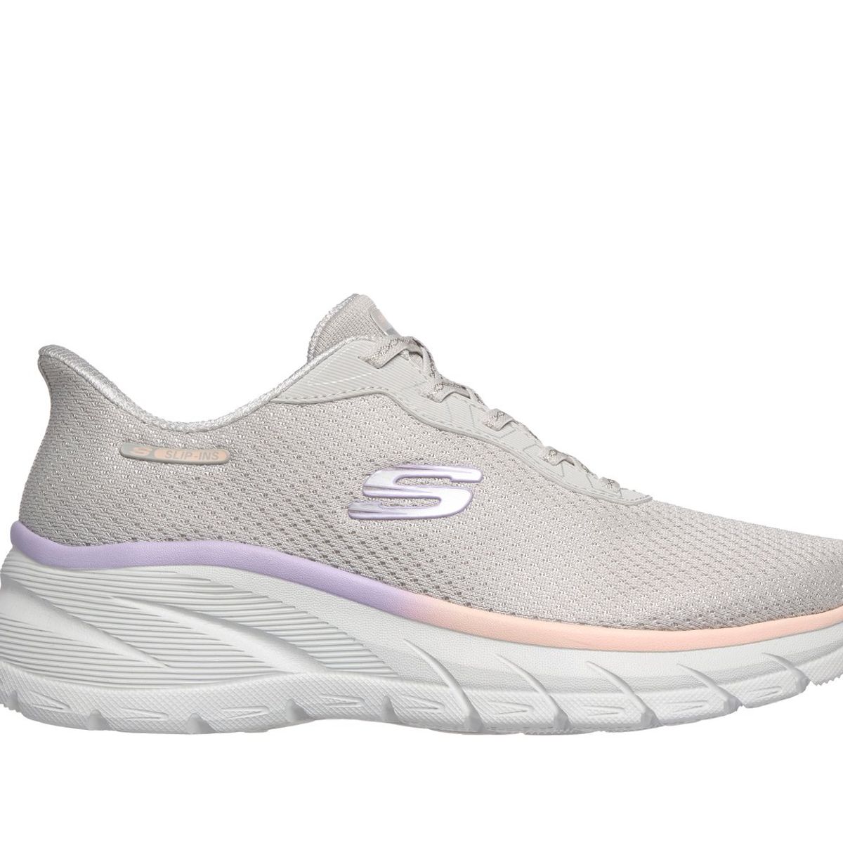 SKECHERS - Zapatillas Mujer Slip-ins Fashion Fit 20 Gris Skechers