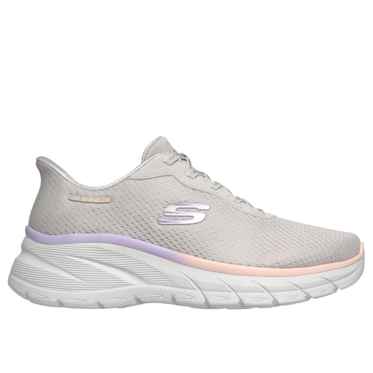 SKECHERS - Zapatillas Mujer Slip-ins Fashion Fit 20 Gris Skechers