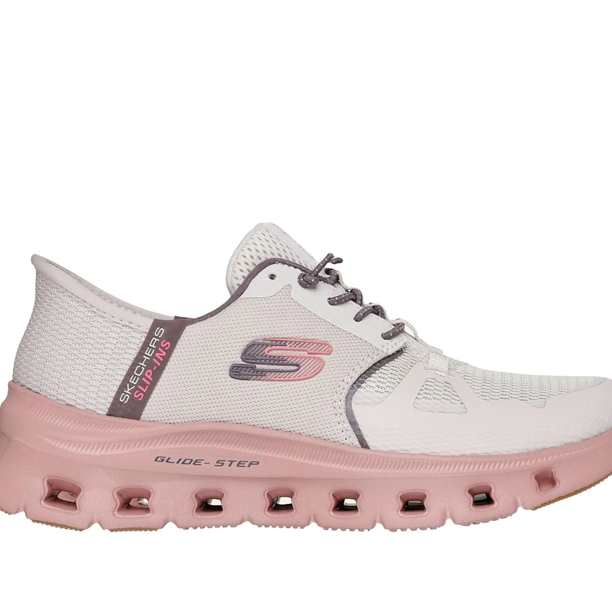 SKECHERS - Zapatillas Mujer Slip-ins Glide-Step Pro Beige Skechers