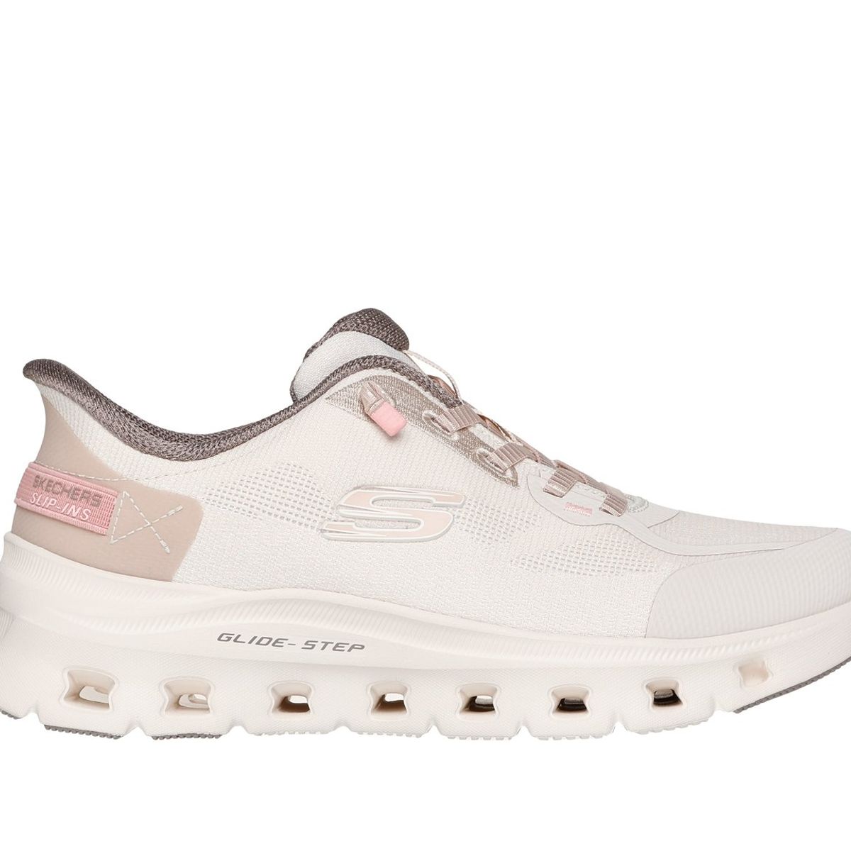 SKECHERS - Zapatillas Mujer Slip-ins Glide-Step Pro PM Beige Skechers