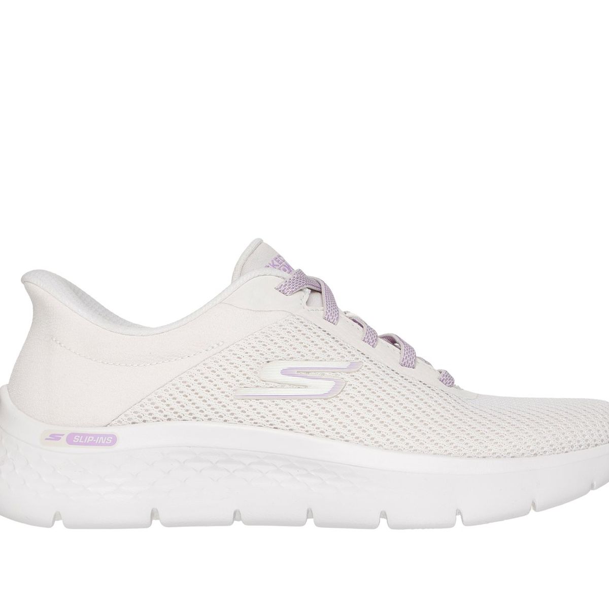 SKECHERS - Zapatillas Mujer Slip-ins Go Walk Flex Carla Beige Skechers