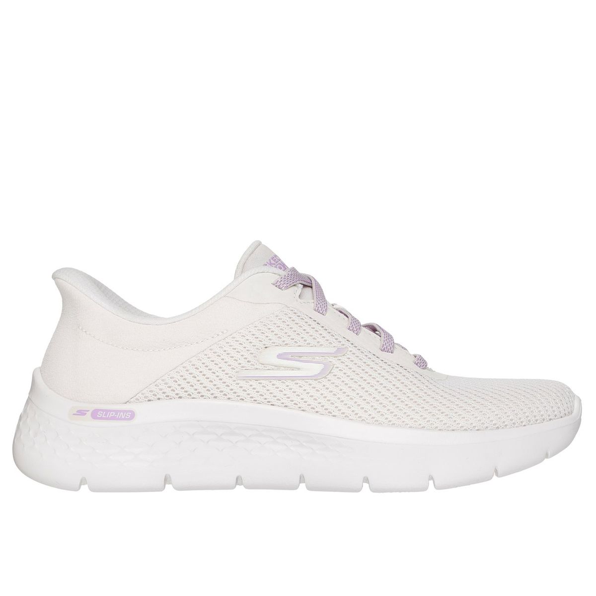 SKECHERS - Zapatillas Mujer Slip-ins Go Walk Flex Carla Beige Skechers
