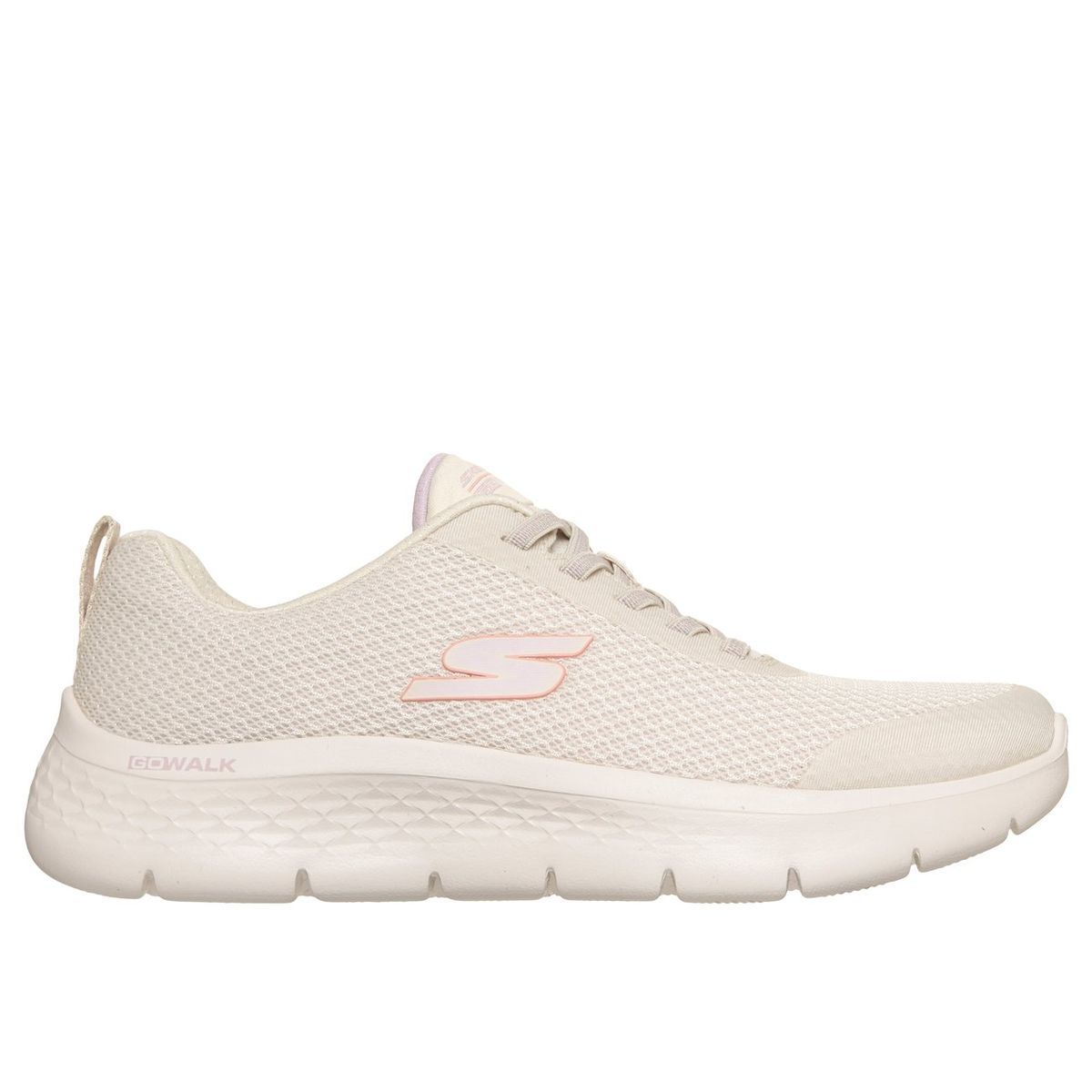 SKECHERS - Zapatillas Mujer Go Walk Flex Beige Skechers