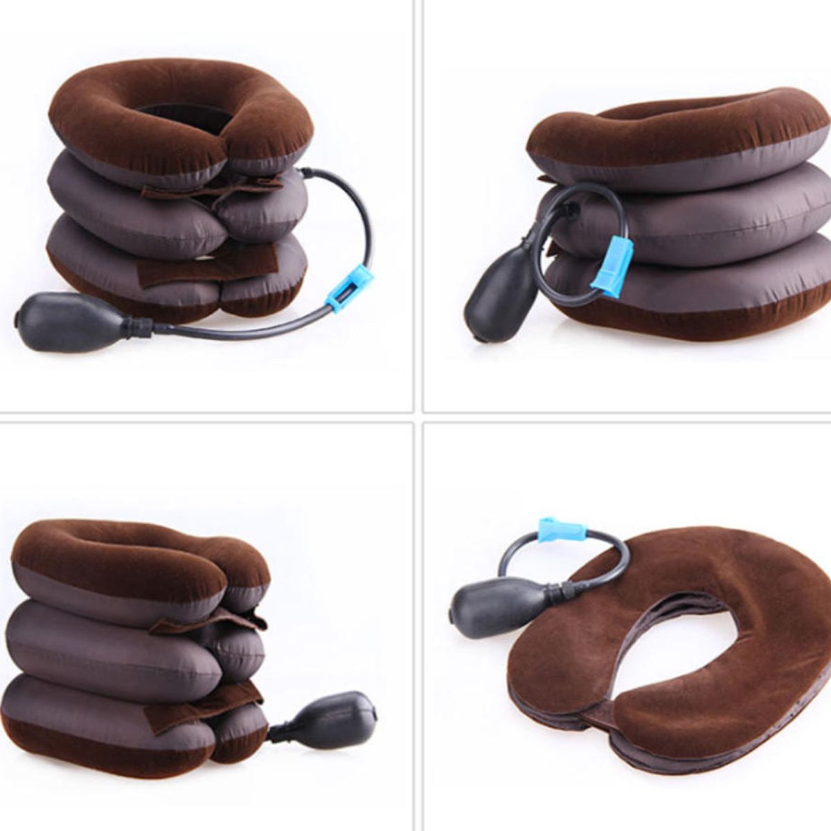 ATURE - Cojín Inflable Collar Tracción Cervical Alivia El Dolor