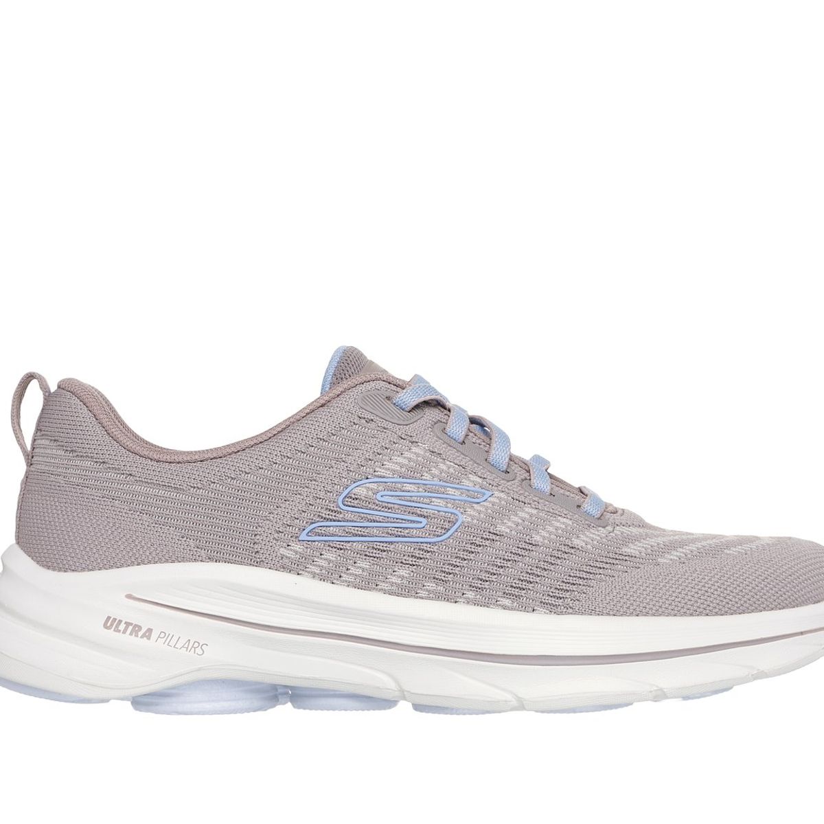 SKECHERS - Zapatillas Mujer Go Walk 8 Britt Gris Skechers