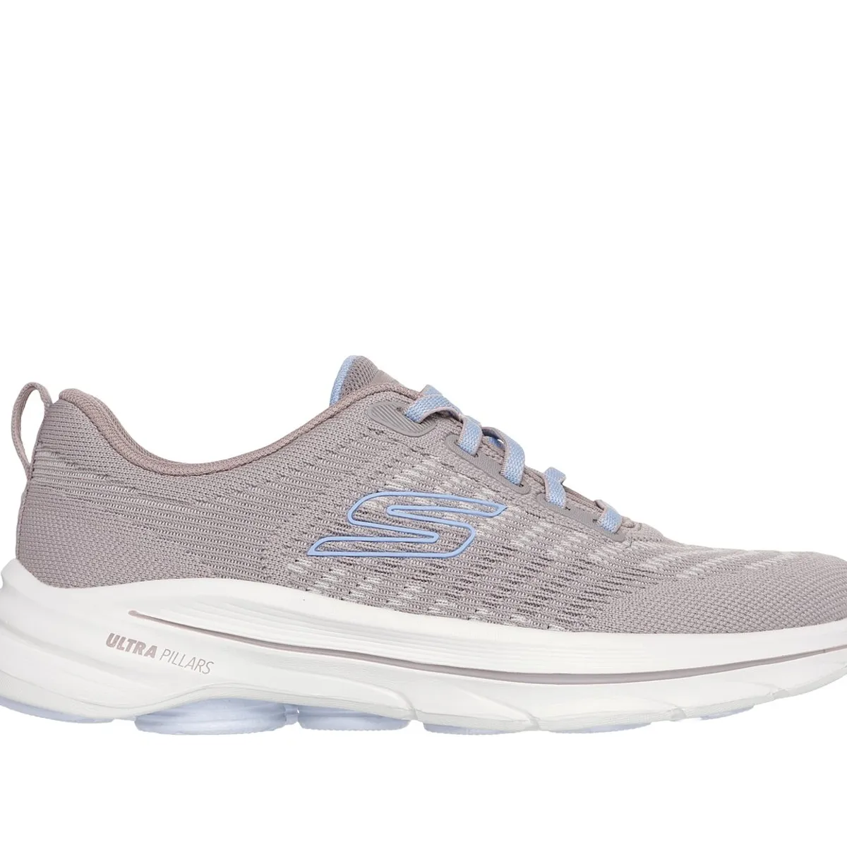 SKECHERS - Zapatillas Mujer Go Walk 8 Britt Gris Skechers