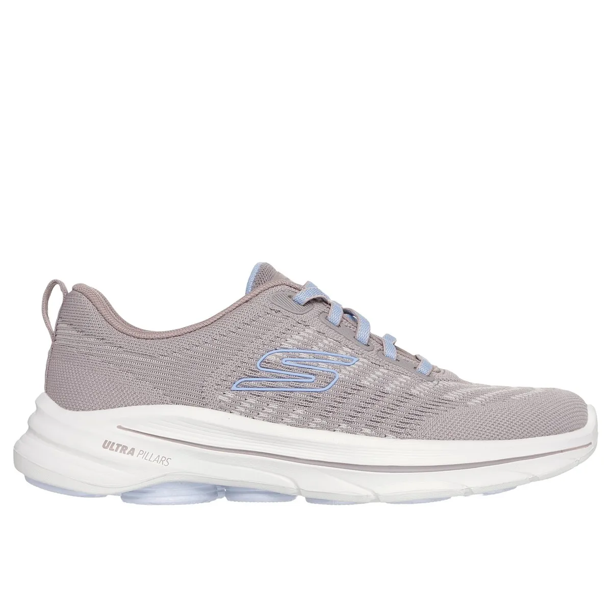 SKECHERS - Zapatillas Mujer Go Walk 8 Britt Gris Skechers