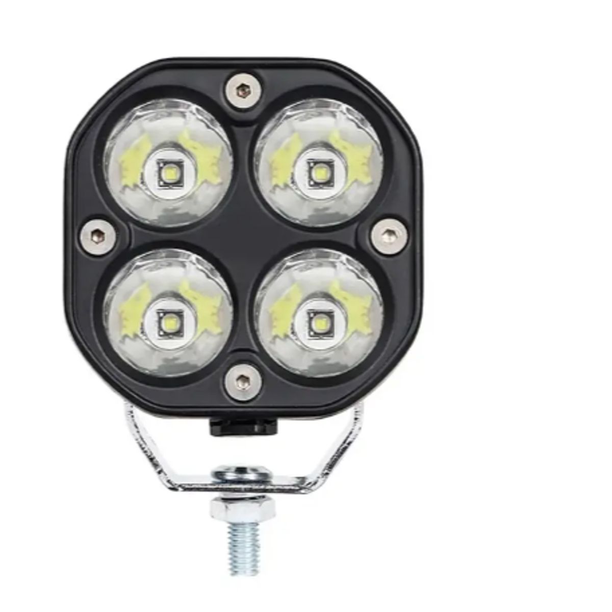 GENERICO - Foco Led Cuadrado 40w 4000lm Offroad 4x4 Auto Camion Barco