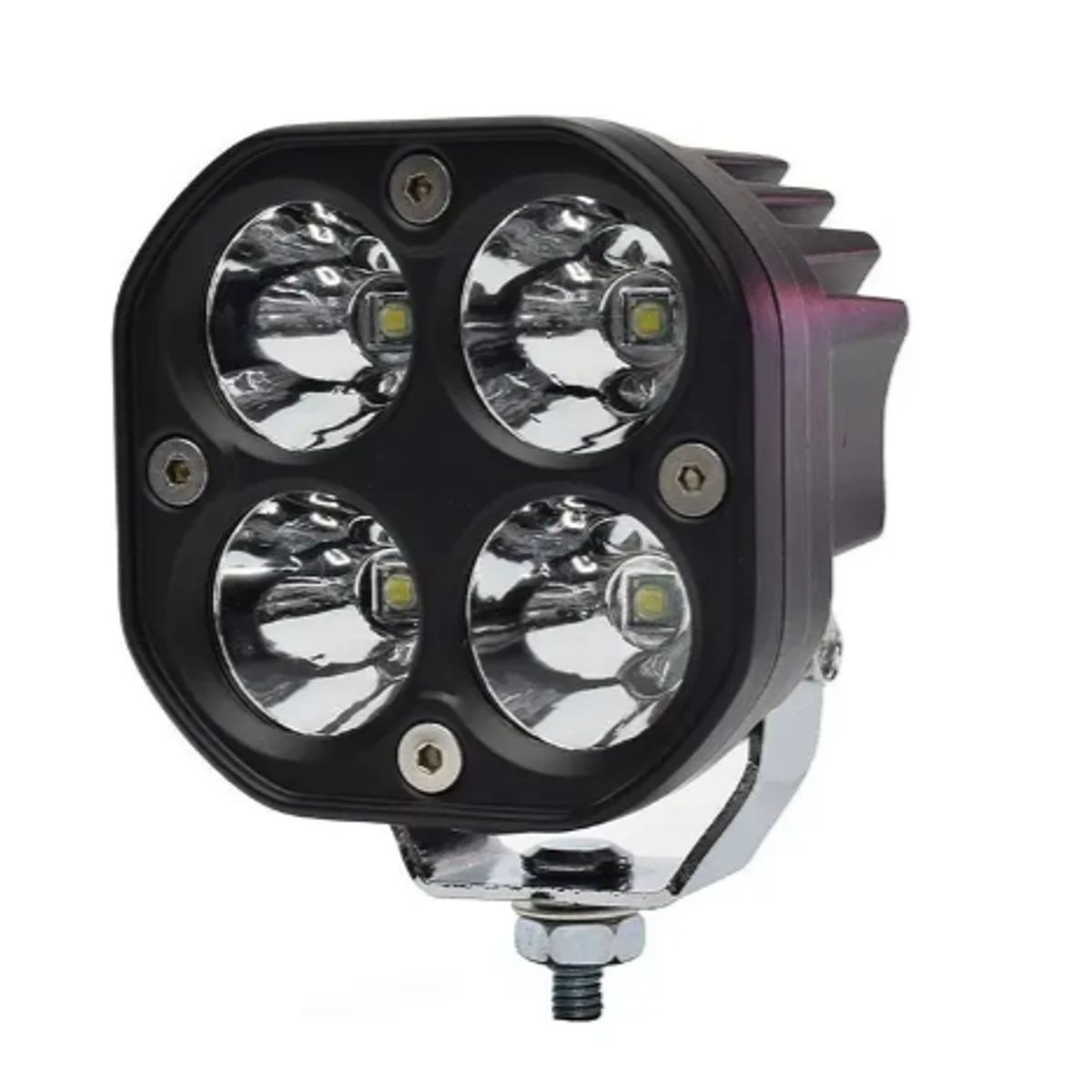 GENERICO - Foco Led Cuadrado 40w 4000lm Offroad 4x4 Auto Camion Barco