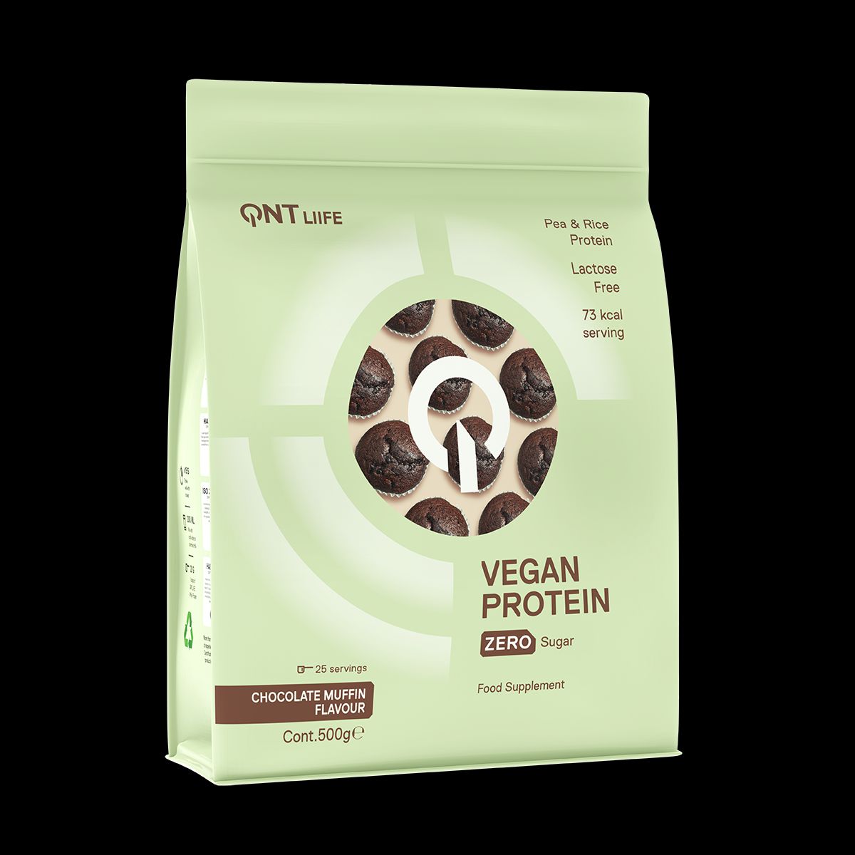 QNT - Proteina en polvo QNT - Vegan Protein Chocolate Muffin 500 gr