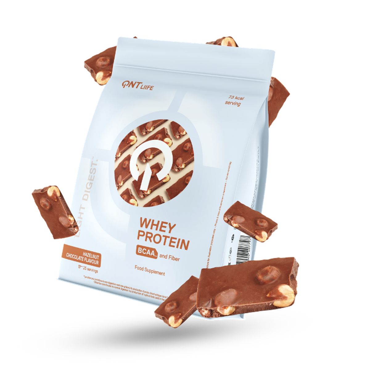 QNT - Proteina en polvo QNT - Whey Protein Chocolate Hazelnut 500 gr